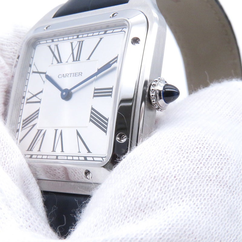 カルティエ サントス デュモン XL WSSA0032 Cartier 腕時計 シルバー文字盤