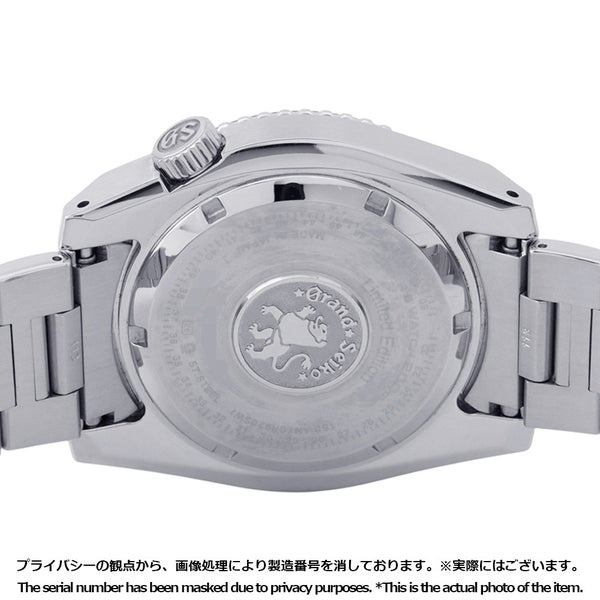 セイコー グランドセイコー スポーツコレクション 世界限定800本 SBGX339 SEIKO 腕時計 黒文字盤