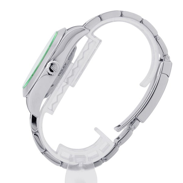 ロレックス ミルガウス グリーンガラス V番 116400GV ROLEX 腕時計 黒文字盤