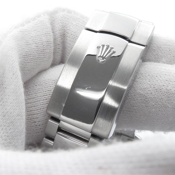ロレックス ミルガウス グリーンガラス V番 116400GV ROLEX 腕時計 黒文字盤