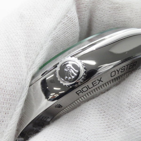 ロレックス ミルガウス グリーンガラス V番 116400GV ROLEX 腕時計 黒文字盤