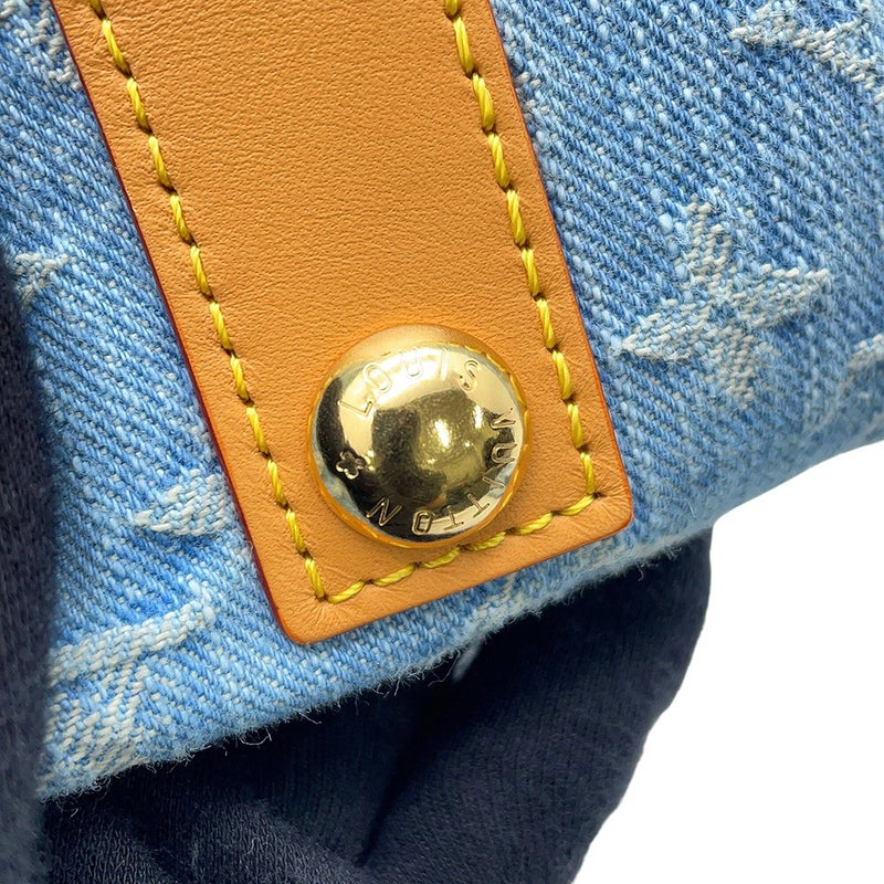 ルイヴィトン ショルダーバッグ モノグラム・デニム キャリーオール NM PM M11462 LV バイ・ザ・プール コレクション