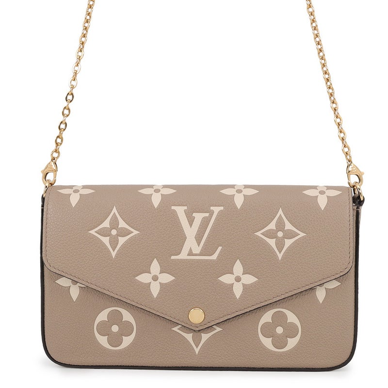 ルイヴィトン チェーンウォレット モノグラム・アンプラント ポシェット・フェリシー M82610 LOUIS VUITTON 長財布