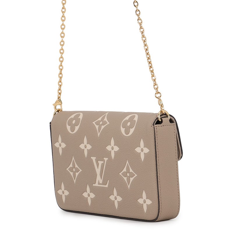 ルイヴィトン チェーンウォレット モノグラム・アンプラント ポシェット・フェリシー M82610 LOUIS VUITTON 長財布