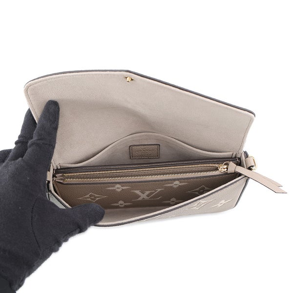 ルイヴィトン チェーンウォレット モノグラム・アンプラント ポシェット・フェリシー M82610 LOUIS VUITTON 長財布