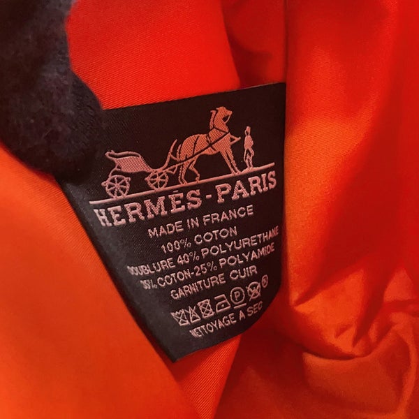 エルメス ポーチ ボリードポーチMM ハイビスカス/シルバー金具 キャンバス HERMES 化粧ポーチ 小物入れ