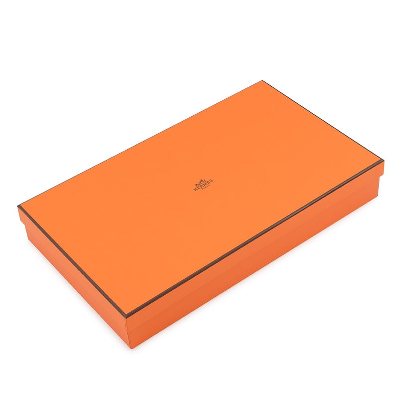 エルメス ポーチ ボリードポーチMM オランジュ・フー/シルバー金具 キャンバス HERMES 化粧ポーチ 小物入れ