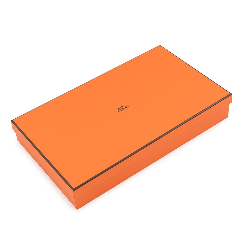 エルメス ポーチ ボリードポーチMM オランジュ・フー/シルバー金具 キャンバス HERMES 化粧ポーチ 小物入れ
