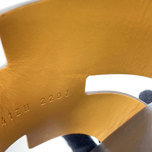 エルメス サンダル イズミール Ismir カーフレザー メンズサイズ40 HERMES 靴