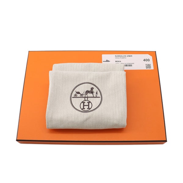 エルメス サンダル イズミール Ismir カーフレザー メンズサイズ40 HERMES 靴