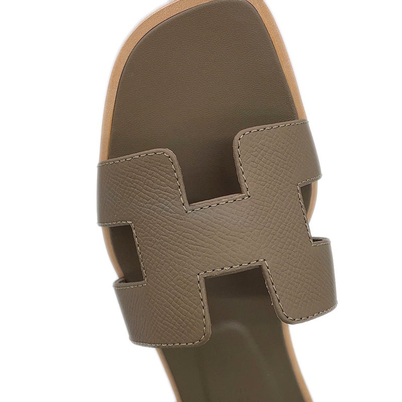エルメス サンダル オラン Oran エプソン レディースサイズ35 1/2 HERMES 靴