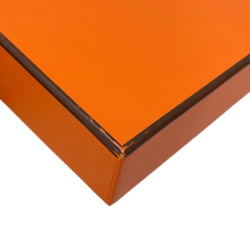 エルメス ハンドバッグ プリュム ミニ タンジェリン/シルバー金具 オーストリッチ W刻印 HERMES バッグ