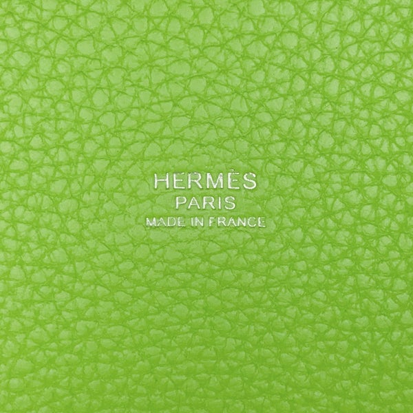 エルメス ハンドバッグ ピコタンロックPM グラニー/シルバー金具 トリヨンクレマンス G刻印 HERMES トートバッグ