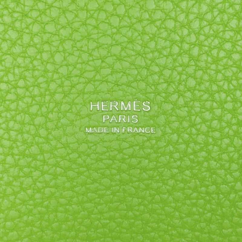 エルメス ハンドバッグ ピコタンロックPM グラニー/シルバー金具 トリヨンクレマンス G刻印 HERMES トートバッグ