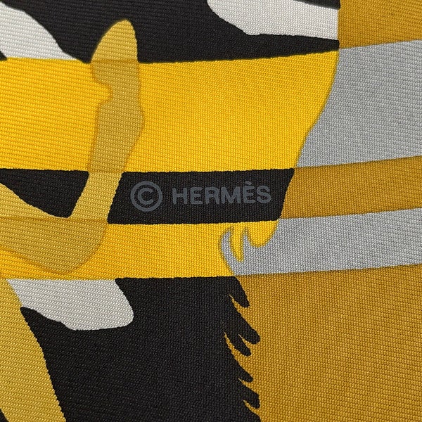 エルメス スカーフ カレ90 エクスリブリスのカモフラージュ EX LIBRIS EN CAMOUFLAGE シルク HERMES
