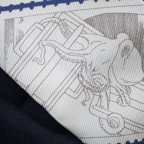 エルメス スカーフ ツイリー フォーブルの切手愛好家 HERMES シルクツイル 2025年秋冬