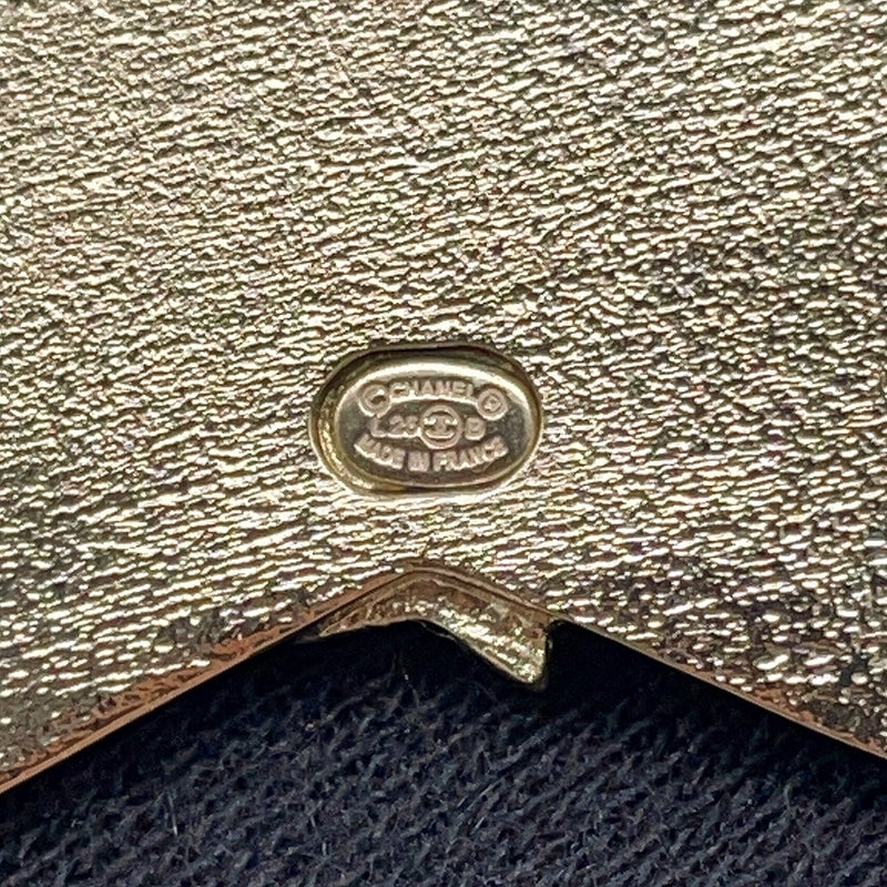 シャネル ブローチ ココマーク No5 スター メタル ラインストーン L25 B CAHNEL アクセサリー