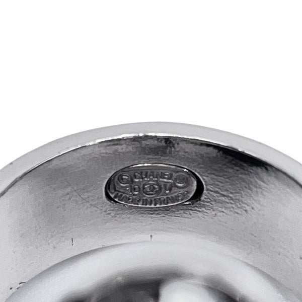 シャネル リング ココマーク メタル ラインストーン リングサイズ約13号 10 V CHANEL アクセサリー 指輪