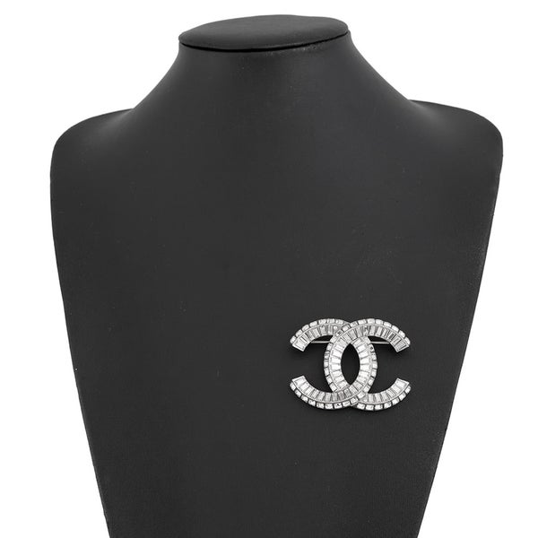 シャネル ブローチ ココマーク ラインストーン B19 V A63085 CHANEL アクセサリー