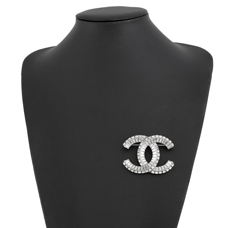 シャネル ブローチ ココマーク ラインストーン B19 V A63085 CHANEL アクセサリー