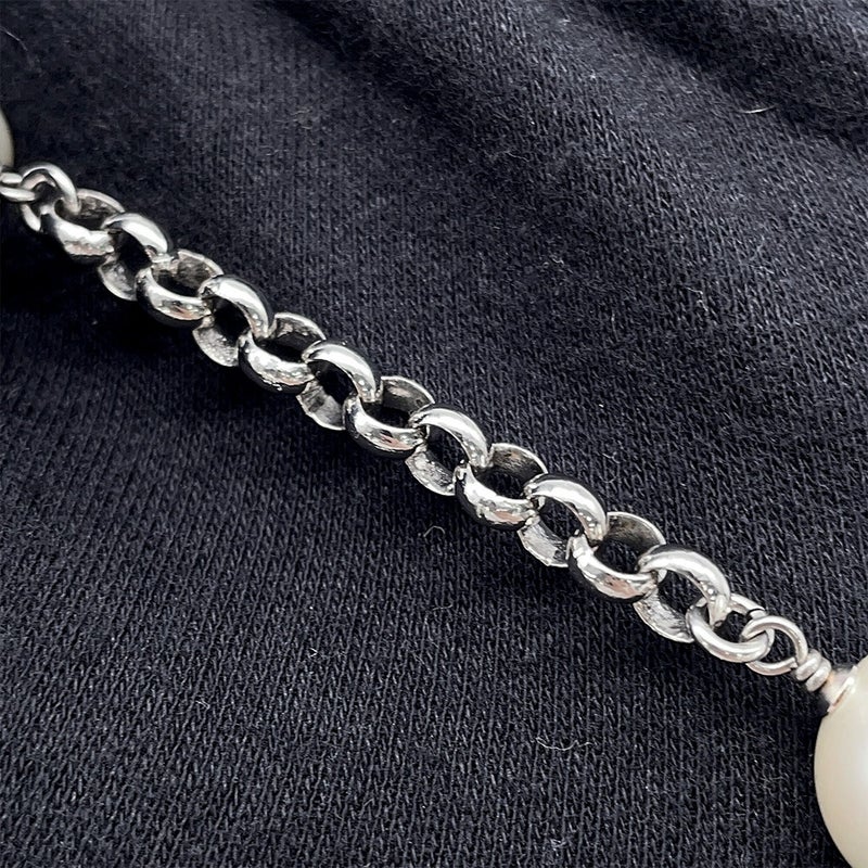シャネル ネックレス ココマーク フェイクパール ラインストーン A17 K CHANEL ロングネックレス