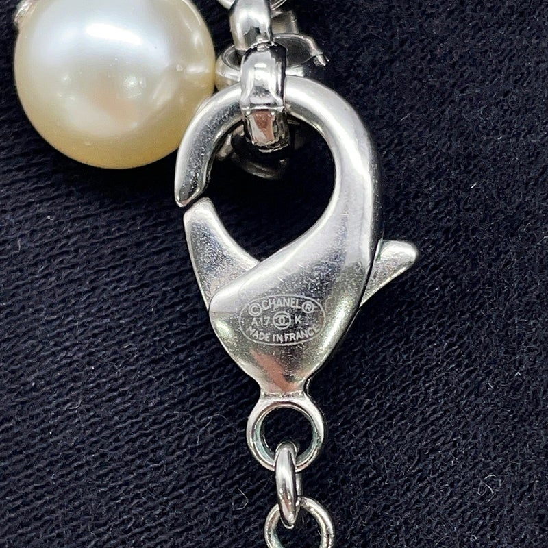 シャネル ネックレス ココマーク フェイクパール ラインストーン A17 K CHANEL ロングネックレス
