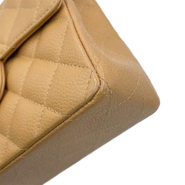 シャネル チェーンショルダーバッグ ミニ マトラッセ ココマーク シングルチェーン キャビアスキン A01115 CHANEL ミニマト