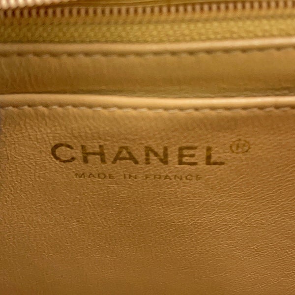 シャネル チェーンショルダーバッグ ミニ マトラッセ ココマーク シングルチェーン キャビアスキン A01115 CHANEL ミニマト