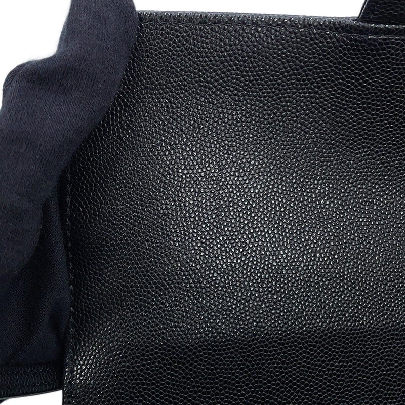 シャネル ショルダーバッグ ココマーク スモール ボーリングバッグ キャビアスキン AS6143 CHANEL 黒