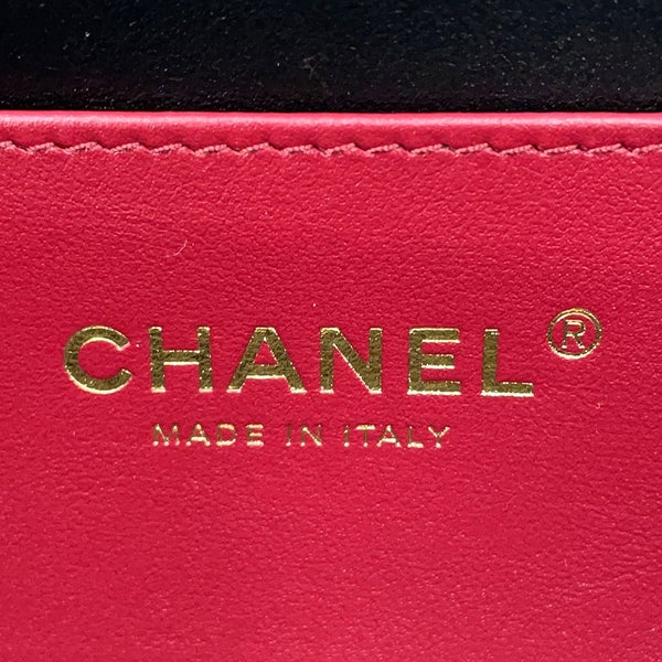 シャネル ショルダーバッグ ココマーク スモール ボーリングバッグ キャビアスキン AS6143 CHANEL 黒