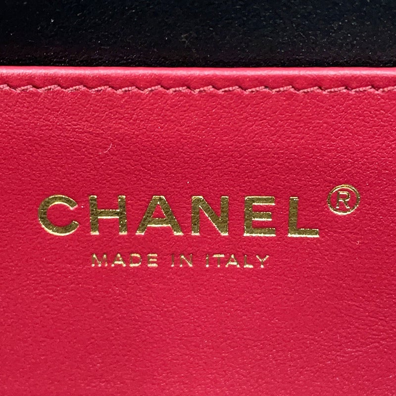 シャネル ショルダーバッグ ココマーク スモール ボーリングバッグ キャビアスキン AS6143 CHANEL 黒