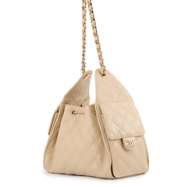 シャネル チェーンショルダーバッグ マトラッセ ココマーク CHANEL25 スモール キャビアスキン AS5293 CHANEL