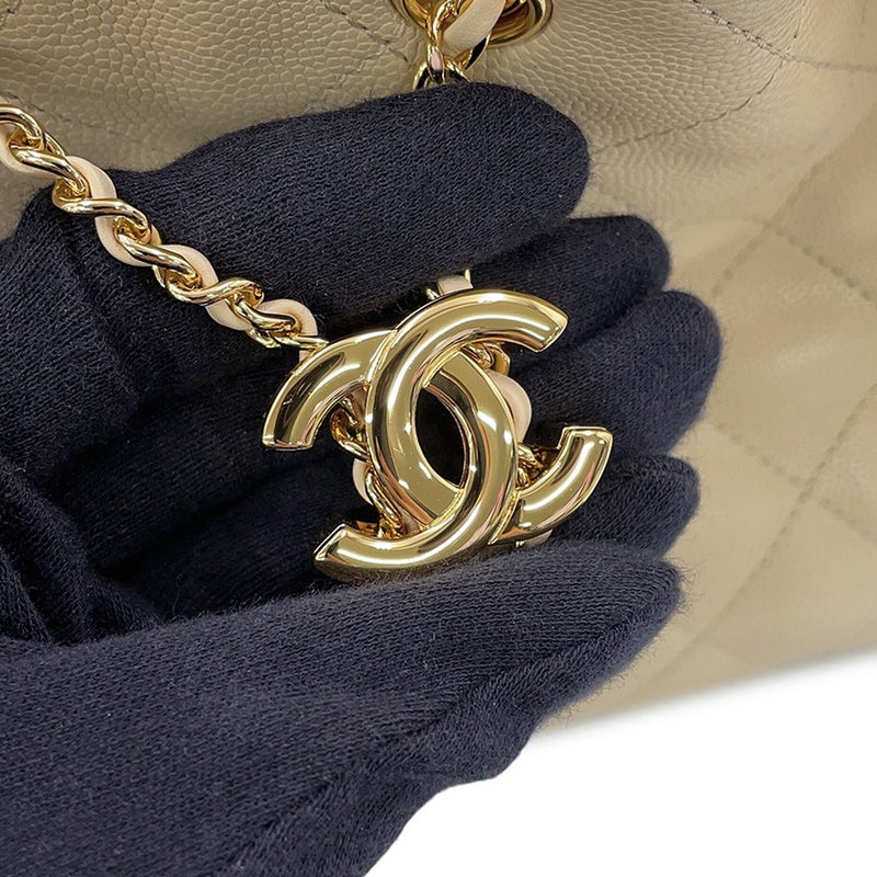 シャネル チェーンショルダーバッグ マトラッセ ココマーク CHANEL25 スモール キャビアスキン AS5293 CHANEL