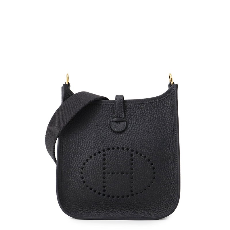 エルメス ショルダーバッグ エブリンTPM 111cm キャバン/ゴールド金具 トリヨンクレマンス G刻印 HERMES Evelyne