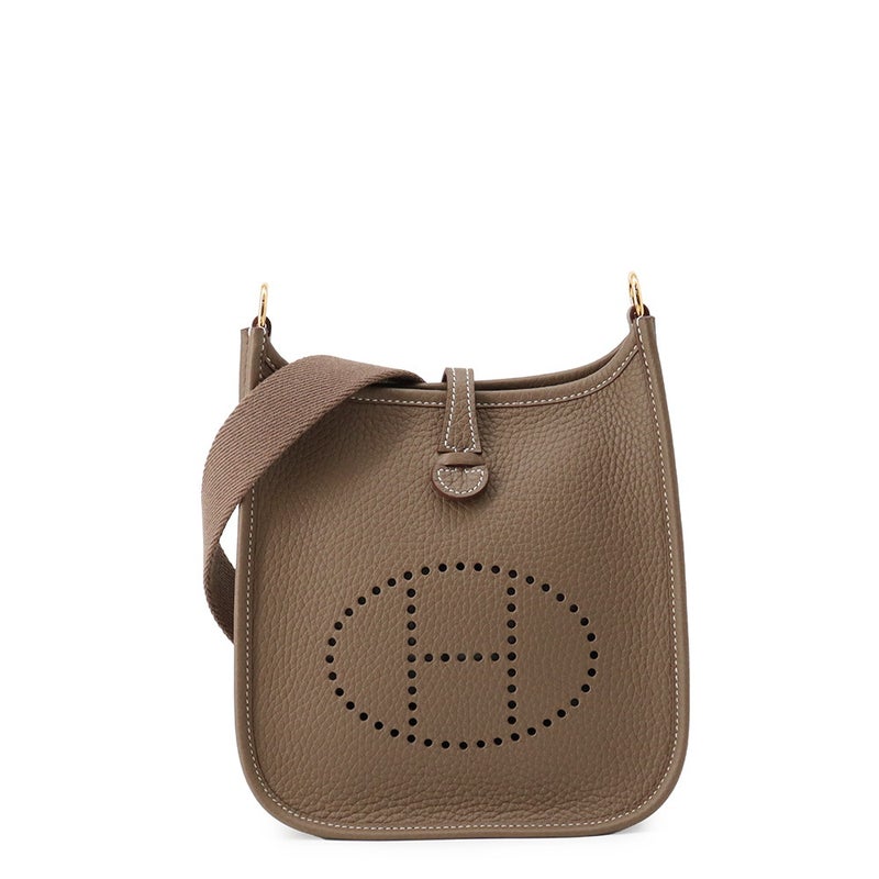 エルメス ショルダーバッグ エブリンTPM 111cm アマゾン エトゥープ/ゴールド金具 トリヨンクレマンス G刻印 HERMES