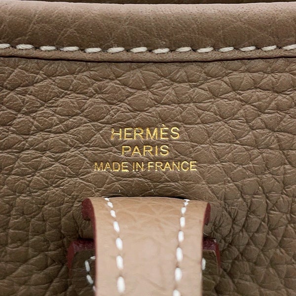 エルメス ショルダーバッグ エブリンTPM 111cm アマゾン エトゥープ/ゴールド金具 トリヨンクレマンス G刻印 HERMES