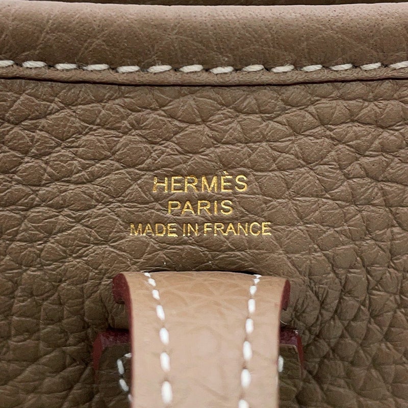 エルメス ショルダーバッグ エブリンTPM 111cm アマゾン エトゥープ/ゴールド金具 トリヨンクレマンス G刻印 HERMES