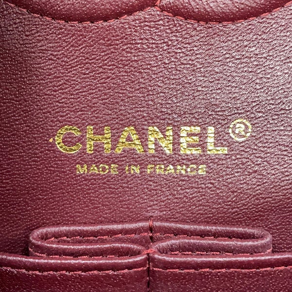 シャネル チェーンショルダーバッグ マトラッセ25 ココマーク ダブルチェーン キャビアスキン A01112 CHANEL 黒