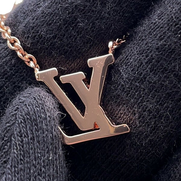ルイヴィトン ネックレス LV アイコニック ラインストーン ピンクゴールド M00985 LOUIS VUITTON アクセサリー