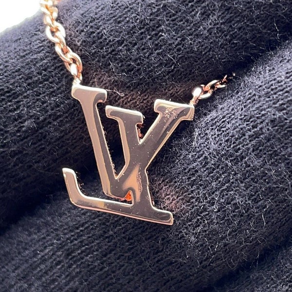 ルイヴィトン ネックレス LV アイコニック ラインストーン ピンクゴールド M00985 LOUIS VUITTON アクセサリー
