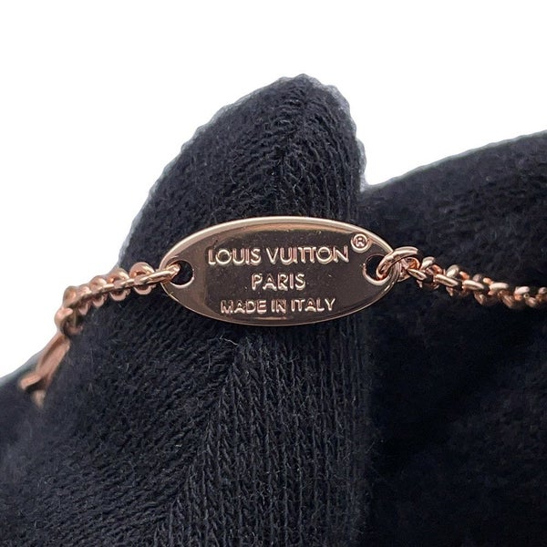 ルイヴィトン ネックレス LV アイコニック ラインストーン ピンクゴールド M00985 LOUIS VUITTON アクセサリー