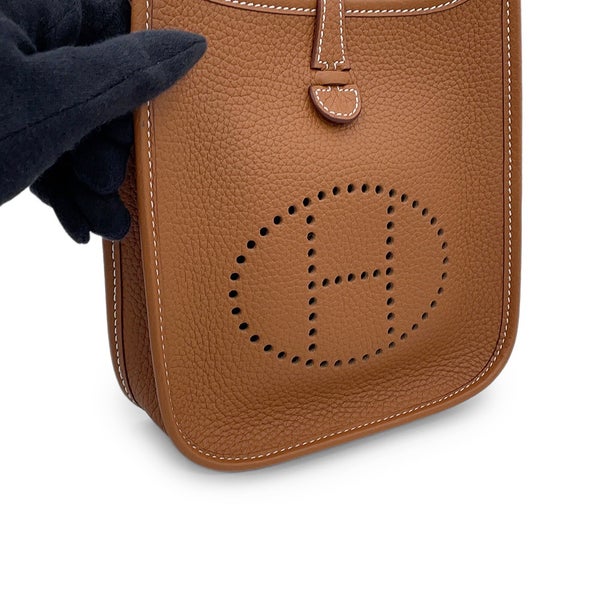 エルメス ショルダーバッグ エブリンTPM 111cm アマゾン ゴールド/ゴールド金具 トリヨンクレマンス G刻印 HERMES
