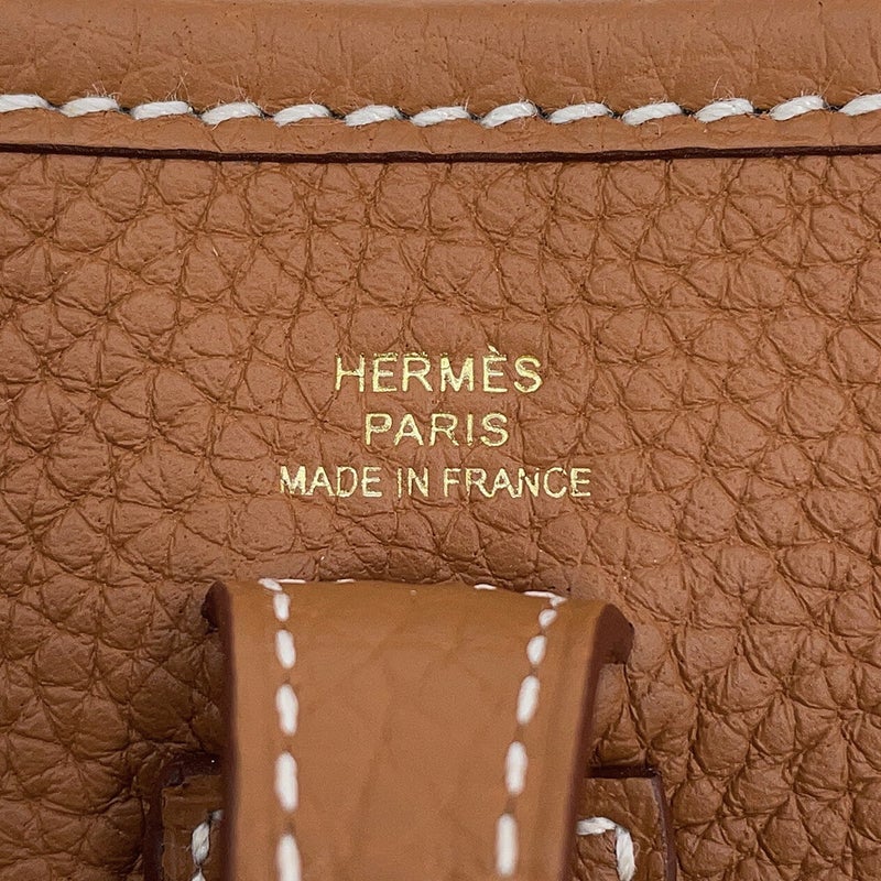 エルメス ショルダーバッグ エブリンTPM 111cm アマゾン ゴールド/ゴールド金具 トリヨンクレマンス G刻印 HERMES