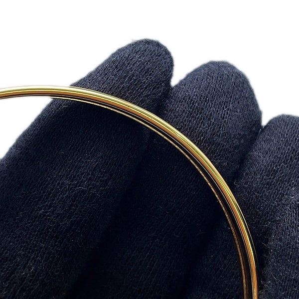 エルメス バングル エナメルブレスレット ユニ オレンジ/ゴールド金具 HERMES アクセサリー