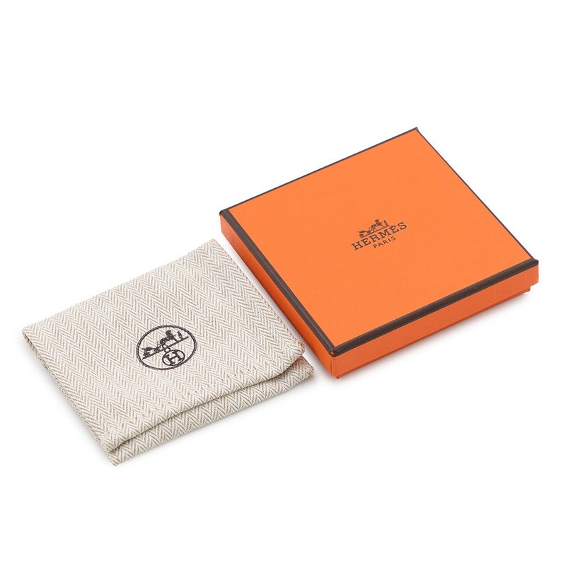 エルメス バングル エナメルブレスレット ユニ オレンジ/ゴールド金具 HERMES アクセサリー