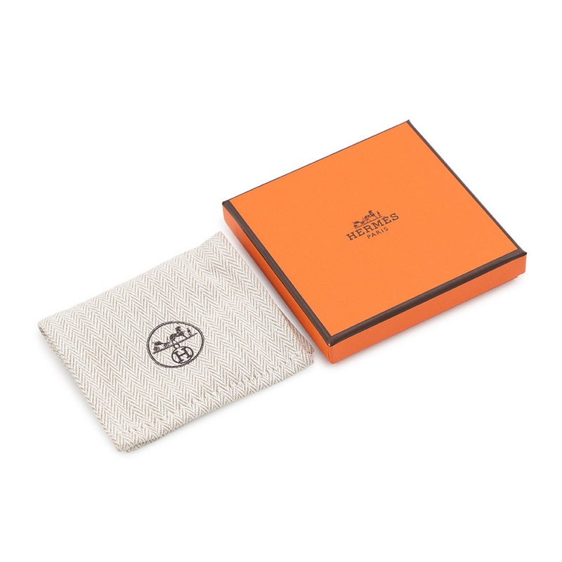 エルメス バングル エナメルブレスレット ユニ エトゥープ/ピンクゴールド金具 HERMES アクセサリー