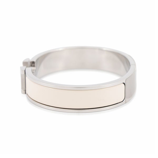 エルメス ブレスレット クリックH クリッククラックPM クレーム/シルバー金具 HERMES アクセサリー