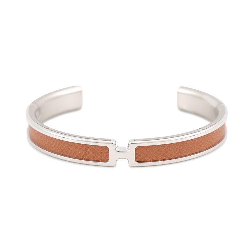 エルメス ブレスレット オランプ ゴールド/シルバー金具 エプソン サイズT2 HERMES バングル アクセサリー