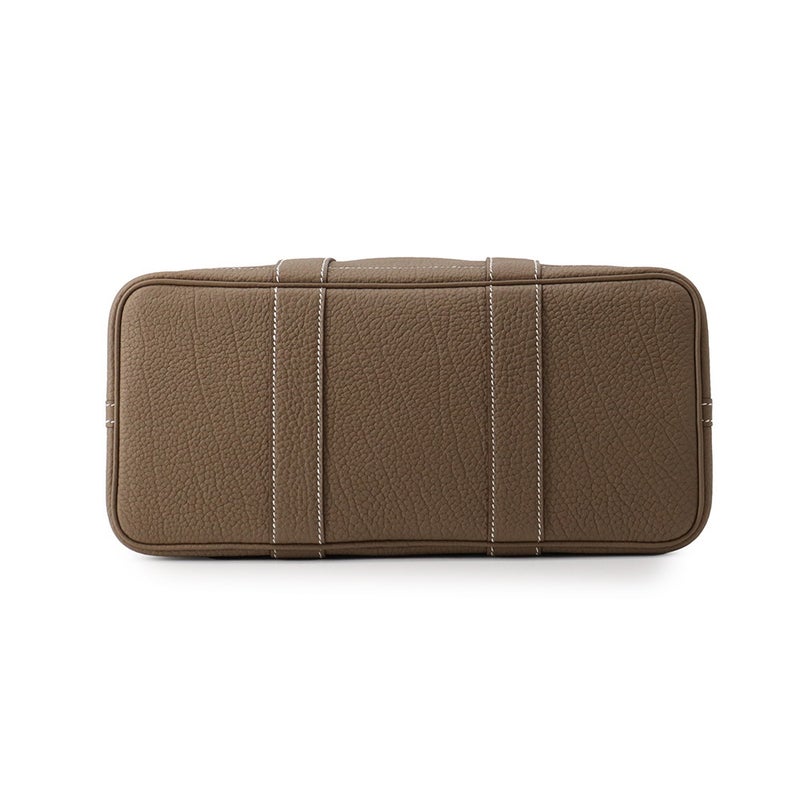 エルメス トートバッグ ガーデンパーティTPM エトゥープ/シルバー金具 ネゴンダ G刻印 HERMES Garden Party