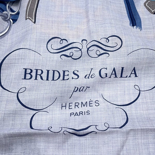 エルメス ストール カレ140 カレジェアン ブリッド・ドゥ・ガラ・アップリケ ピケ Brides de Gala HERMES 2023年春夏